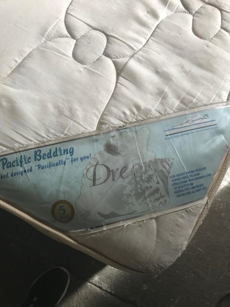 Queen base and mattress Vuyani Furniture Transport & Sales