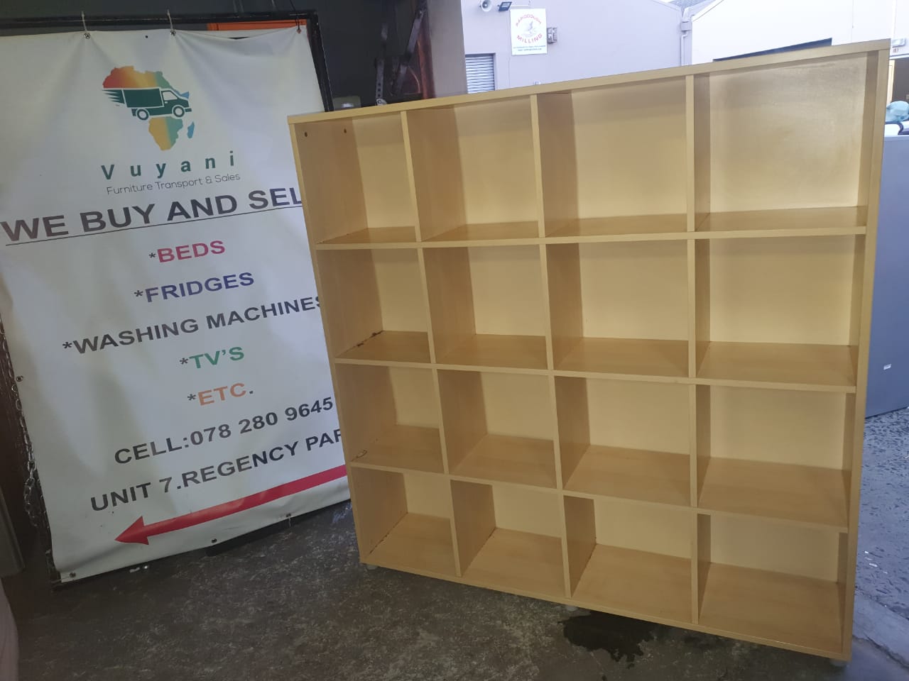 Wooden Room Divider Vuyani Furniture Transport & Sales