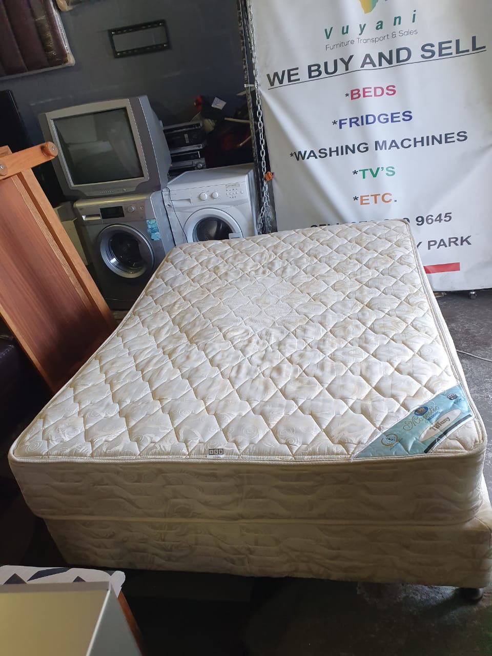 Majestic bedding double base Vuyani Furniture Transport & Sales