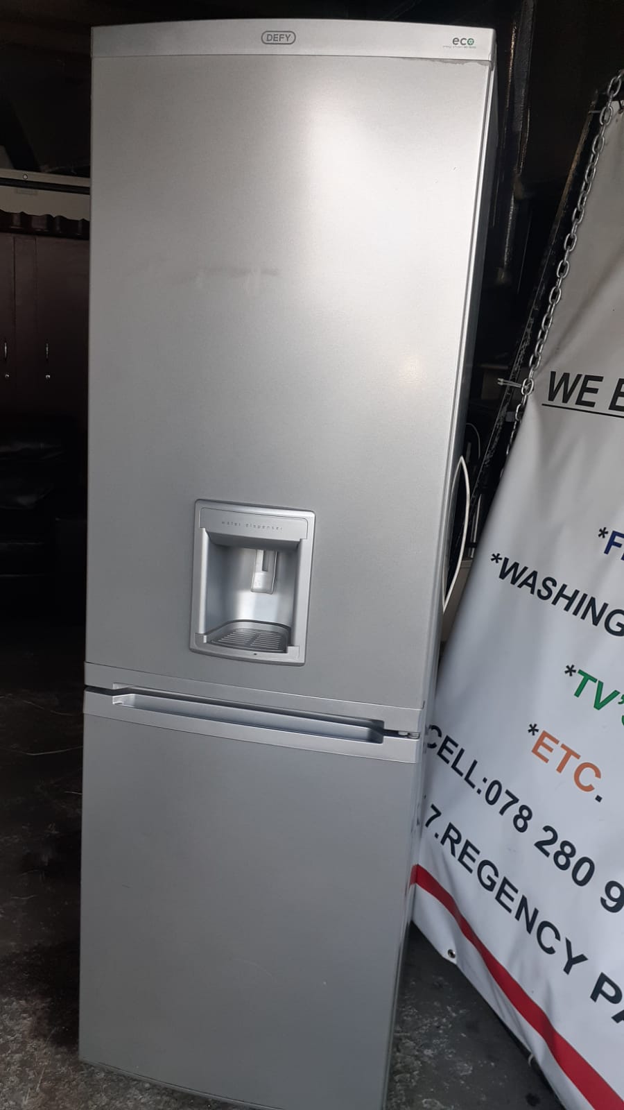 Defy eco fridge freezer Vuyani Furniture Transport & Sales