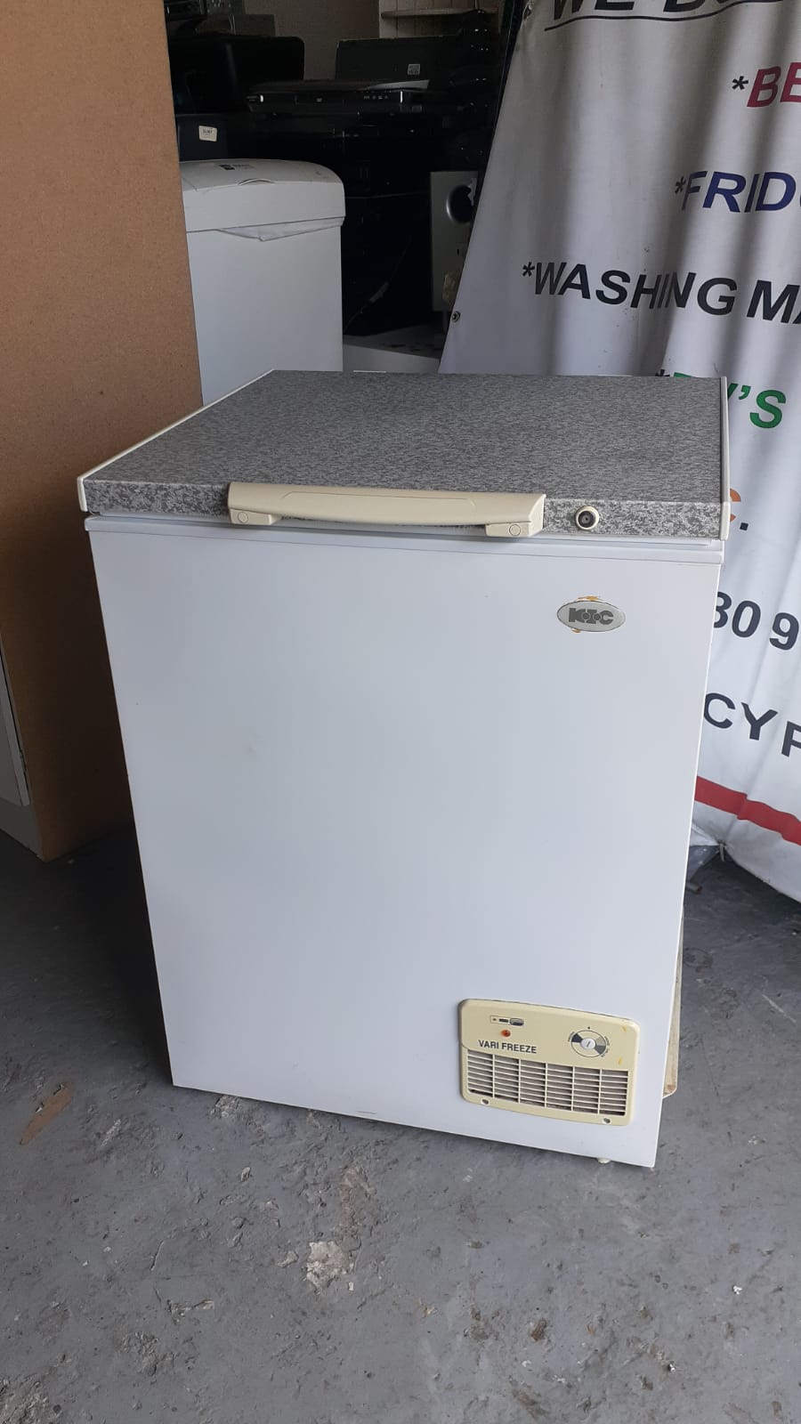 KIC chest freezer Vuyani Furniture Transport & Sales