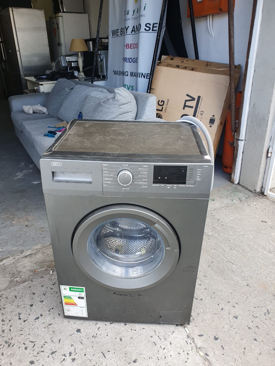 7kg Defy washing machine Vuyani Furniture Transport & Sales