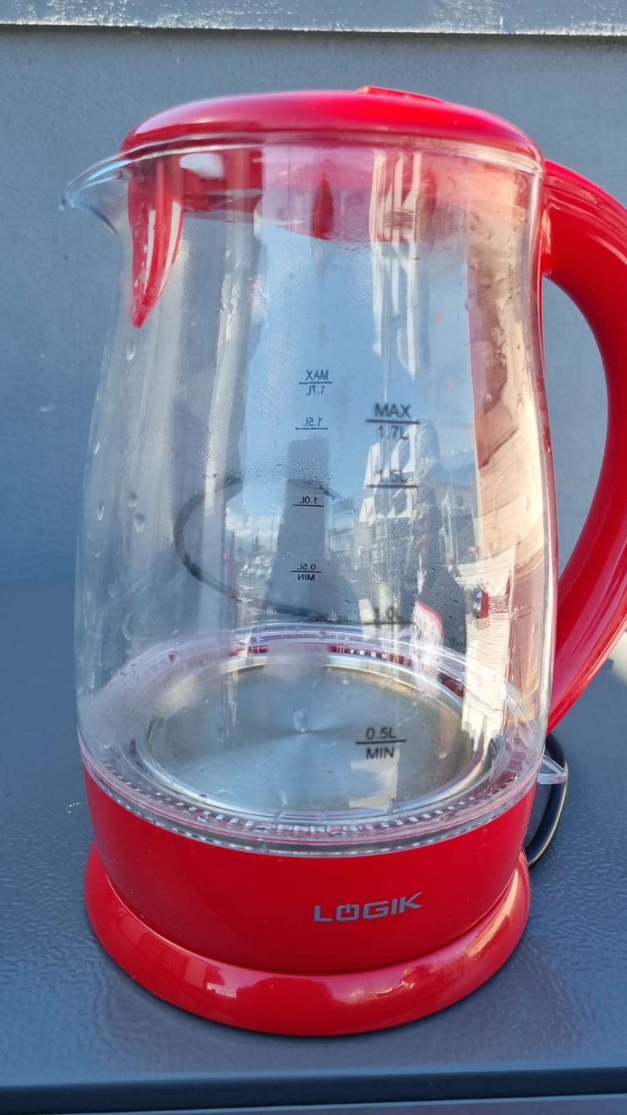 Logik 1.7L Glass Kettle Vuyani Furniture Transport & Sales