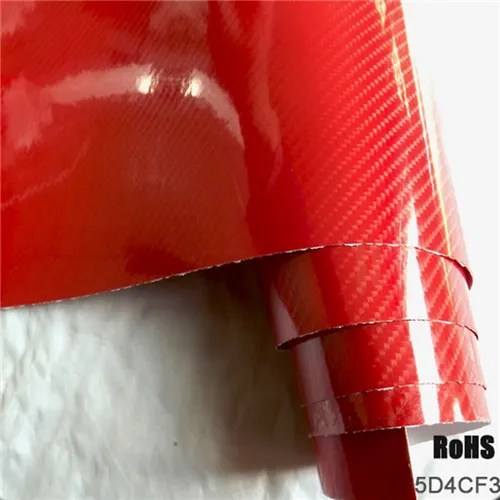 5D Carbon Fiber Vinyl Wrap Vinyl wrap car wrap supplier wrapmaster