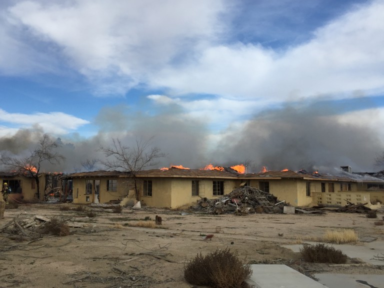 Air Force Base Catches Fire Victor Valley News Group