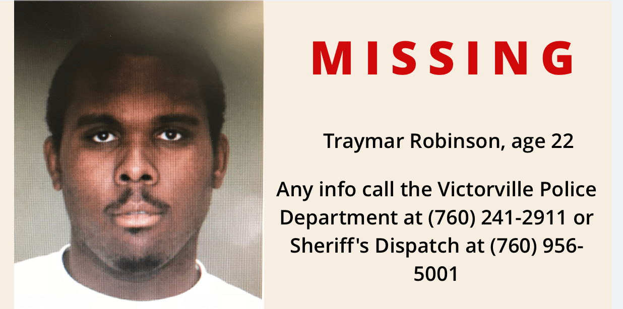 Public’s help needed in locating missing person, Traymar Robinson