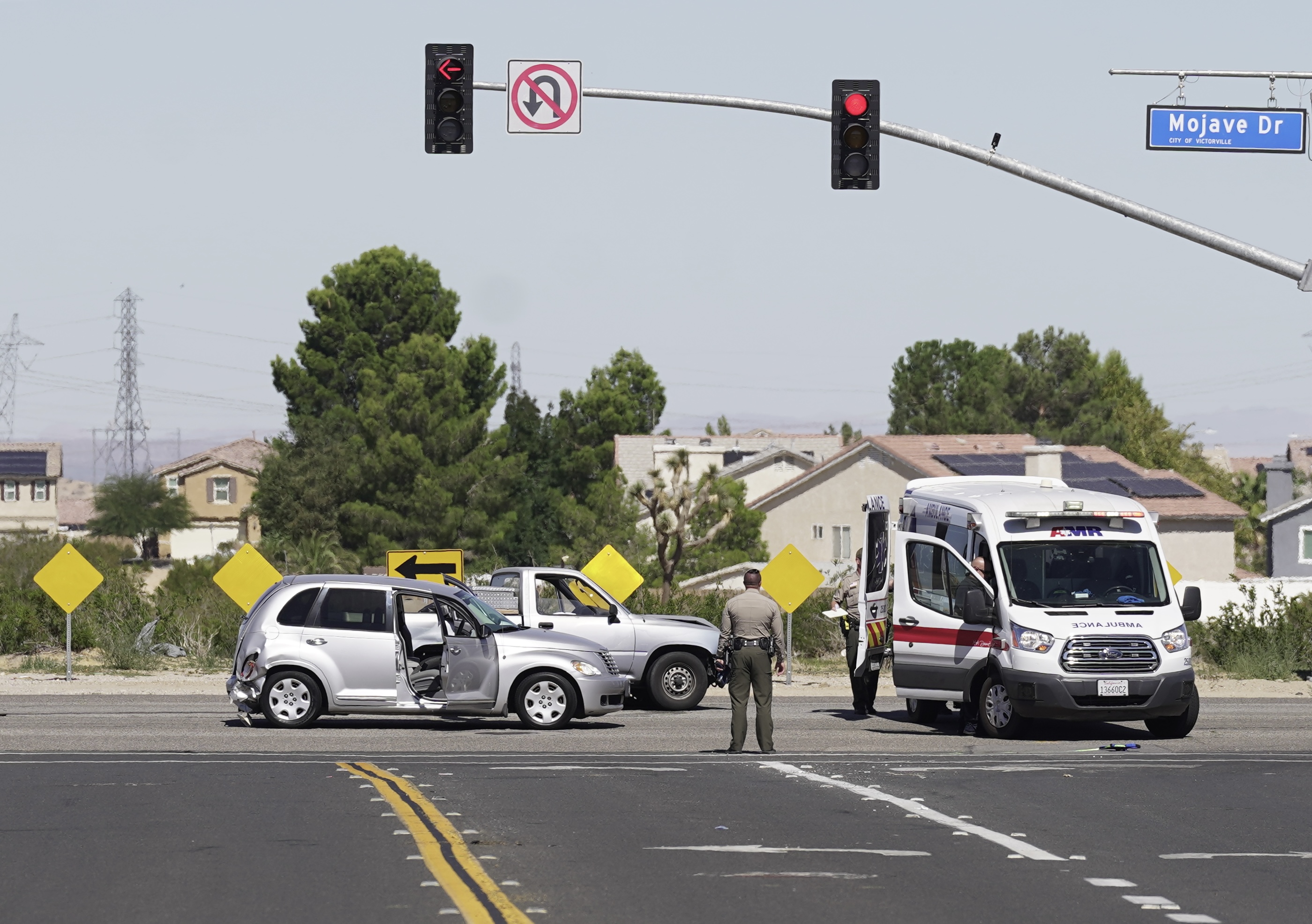 At least one dead in crash on Mojave Drive in Victorville