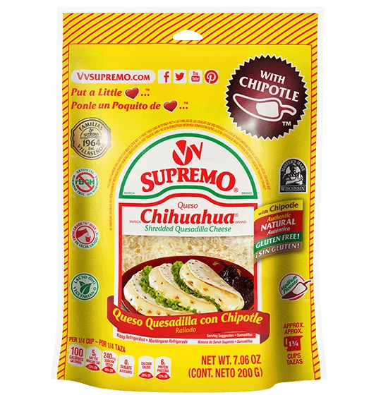 Chihuahua® brand Quesadilla cheese with chipotle