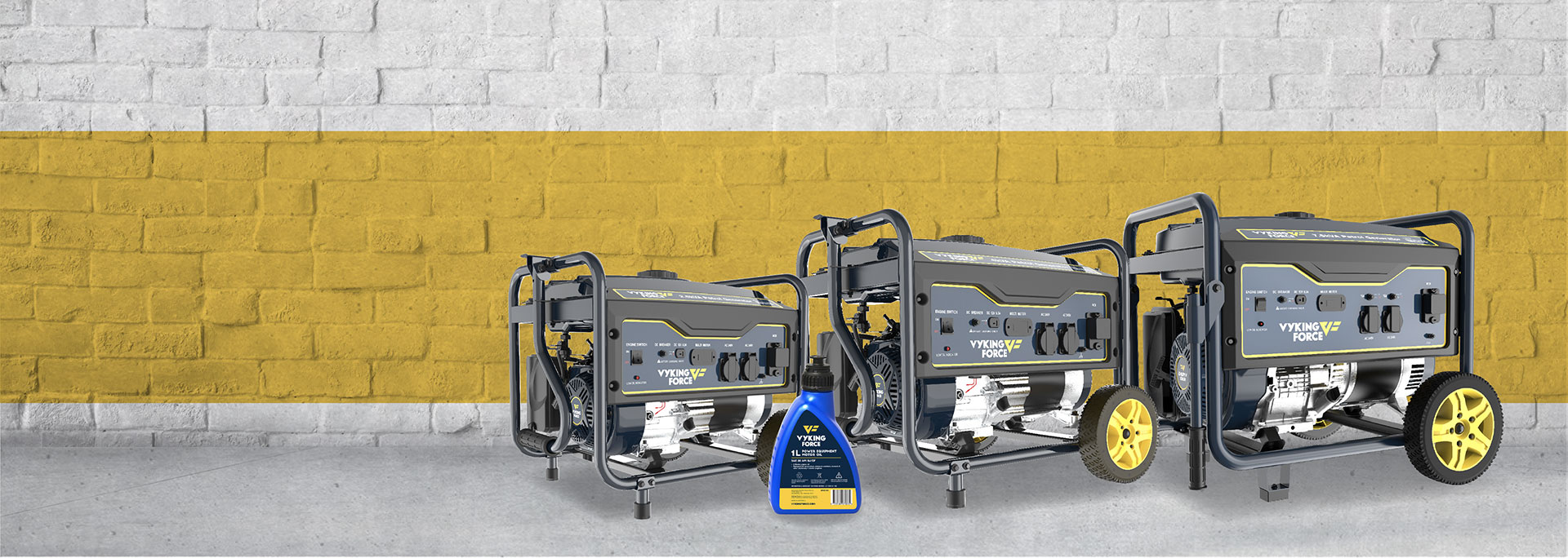 Vyking Force Electric Pressure Washers & Petrol Powered Generators