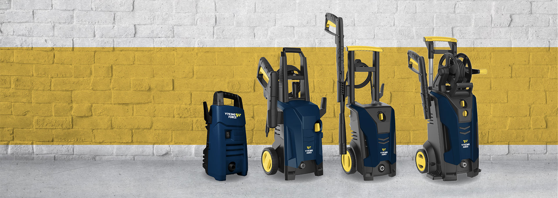 Vyking Force Electric Pressure Washers & Petrol Powered Generators