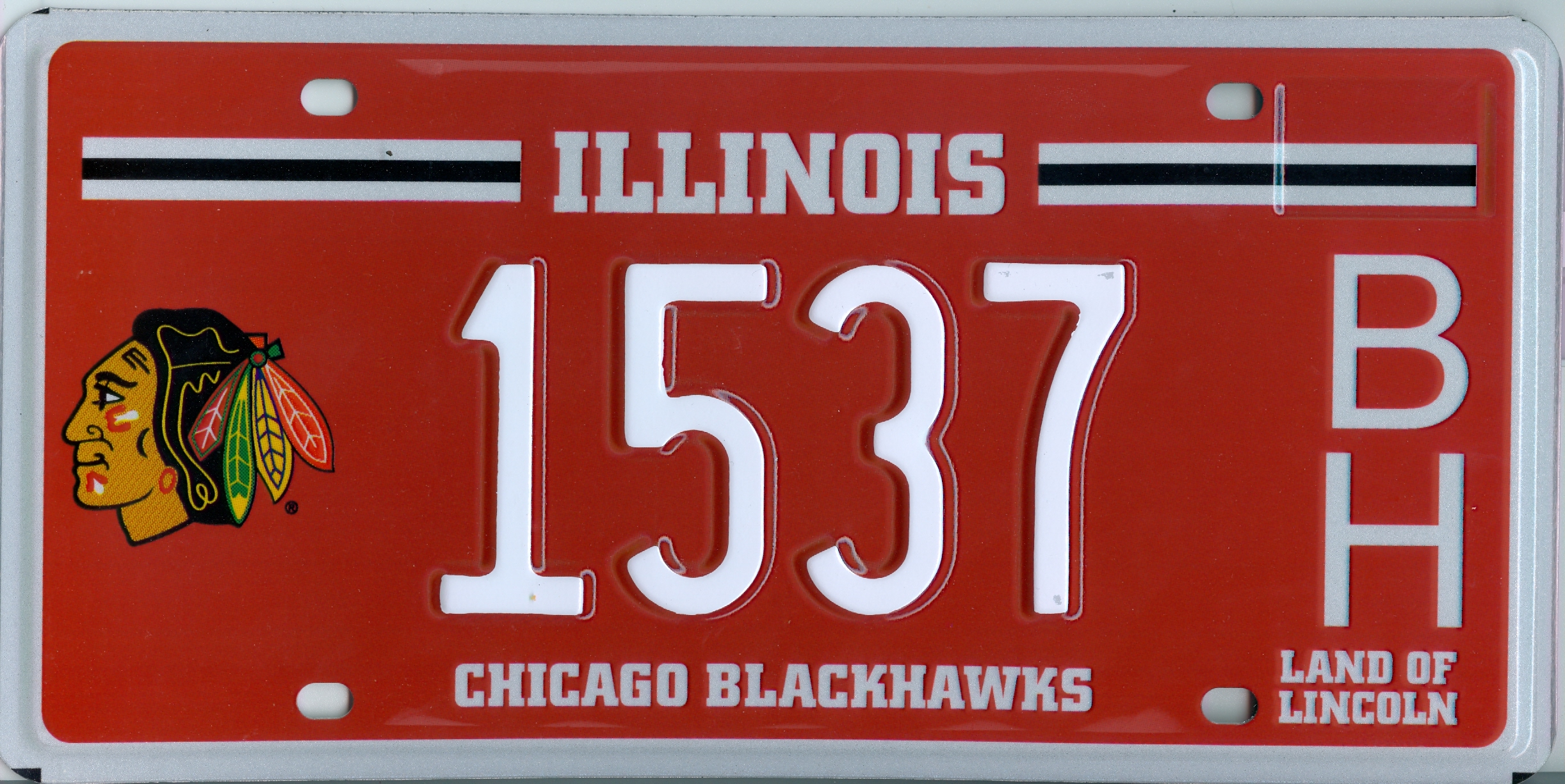 Chris Woodcock's Hockey License Plates