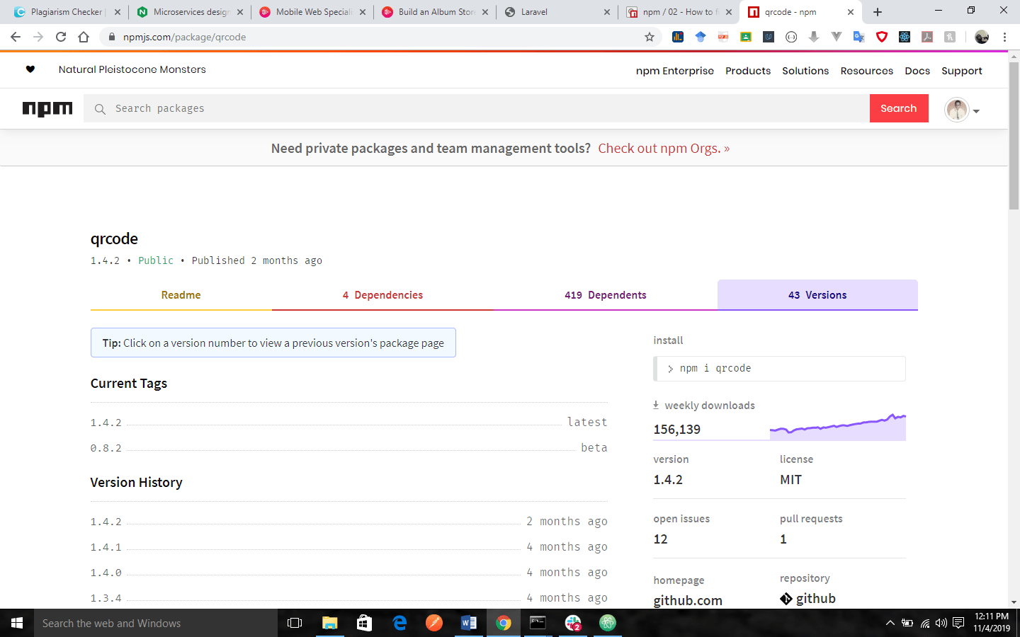npm Finding and Selecting Packages