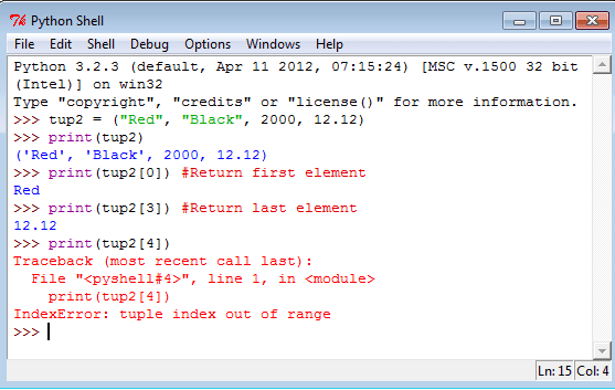 Python Data Type w3resource