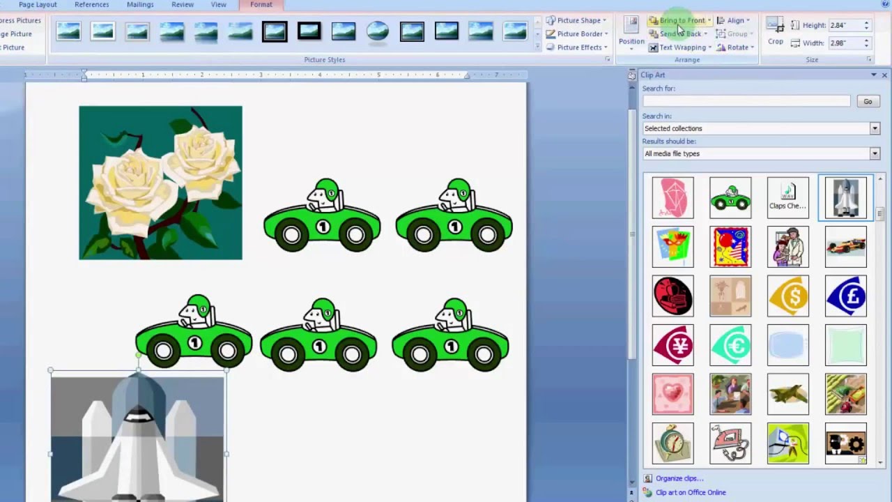 How to Format Picture or Clip Art W3schools