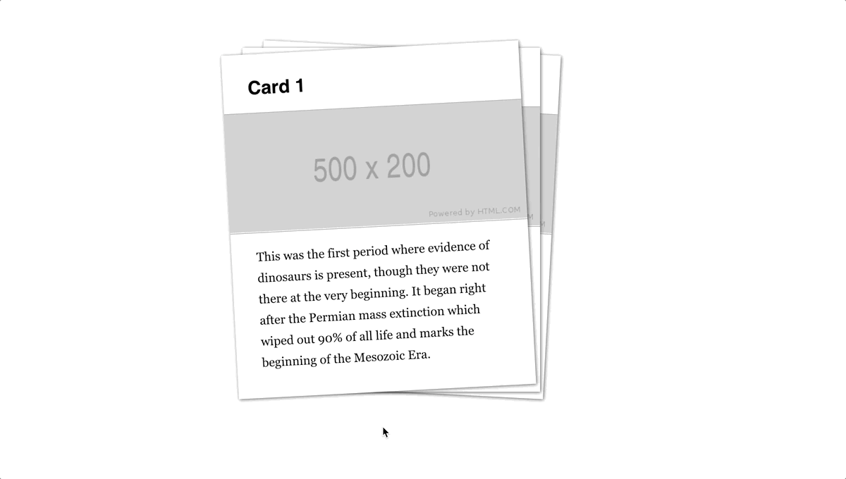 100 Great Collection of CSS Cards to Download w3tweaks