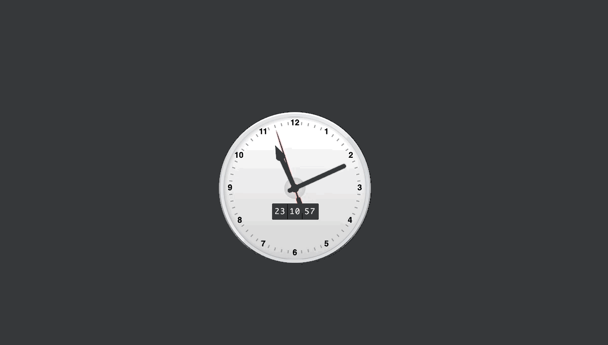 43 HandPicked CSS Clocks W3tweaks