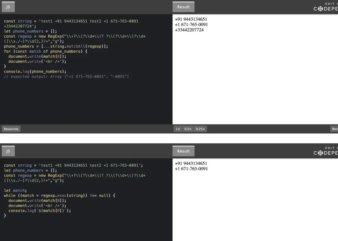Learn How To Extract Phone Numbers From String In JavaScript W3tweaks
