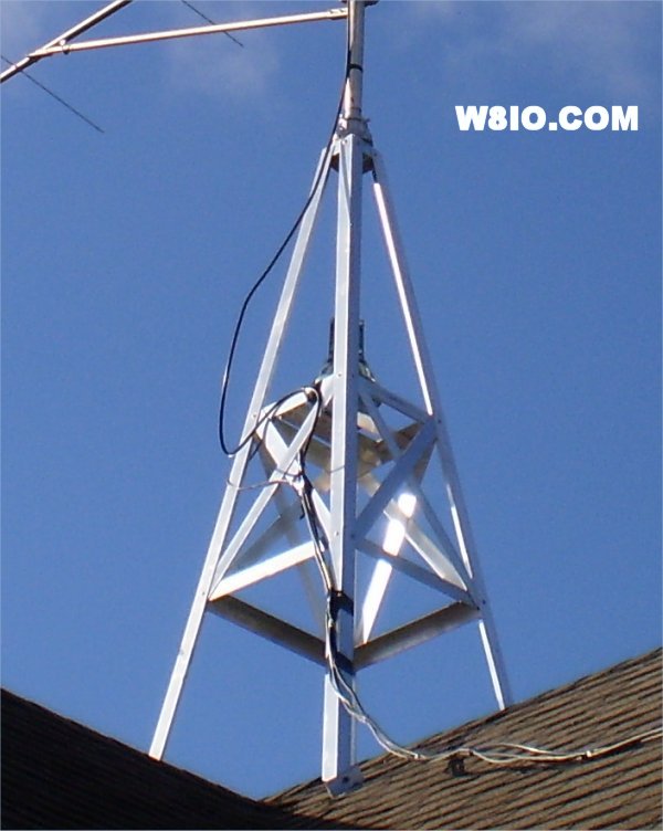 W8IO Ham Rooftop Tower