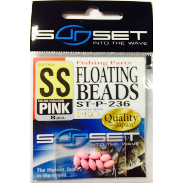 Sunset Floating Beads Glow Waterford Angling & Outdoor Centre