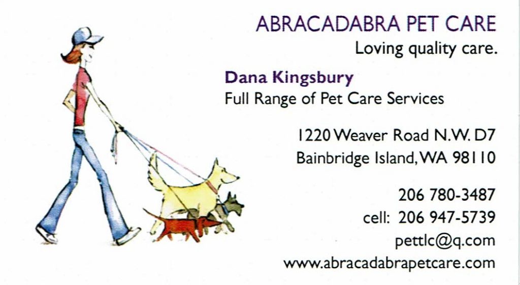 LOCAL PET AND HOUSE SITTERS Winslow Animal Clinic