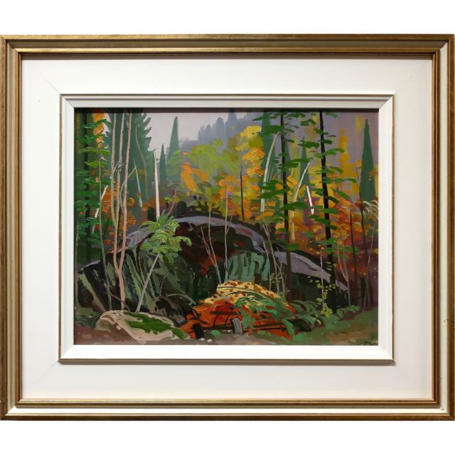 JOHN (JACK) WILSON McLAREN (CANADIAN, 18961988) THE WOODS AT GULL