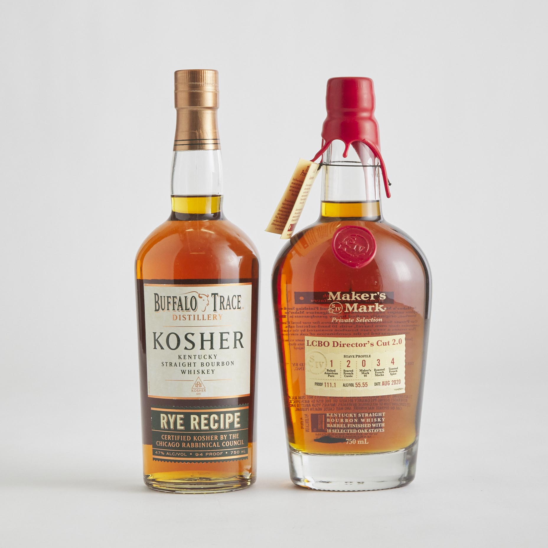 KOSHER KENTUCKY STRAIGHT BOURBON WHISKEY (ONE 750 ML) MAKER'S MARK KENTUCKY STRAIGHT BOURBON