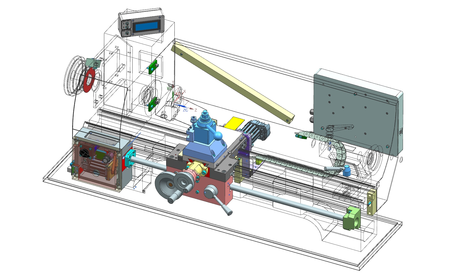 Lathe CNC Conversion CAD, Drawings, & Part List