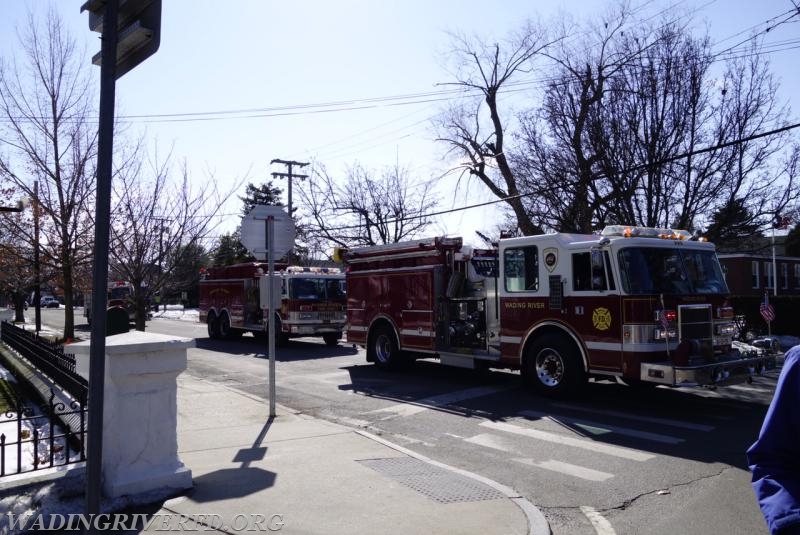 Wading River FD Attends Greenport Parade Wading River Fire Department