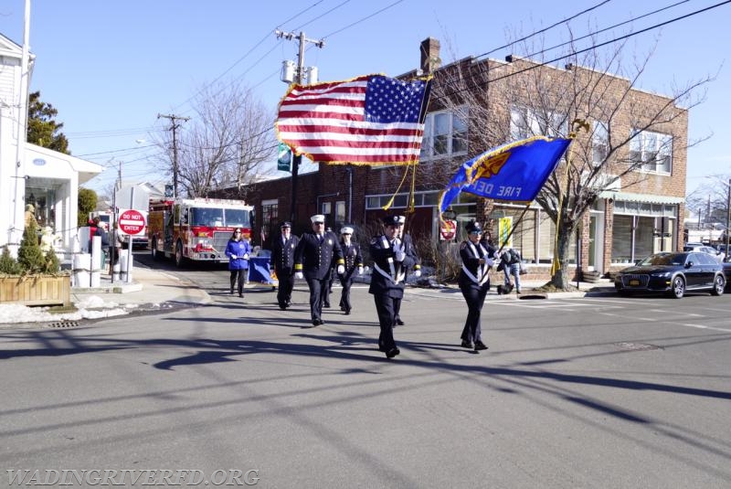 Wading River FD Attends Greenport Parade Wading River Fire Department