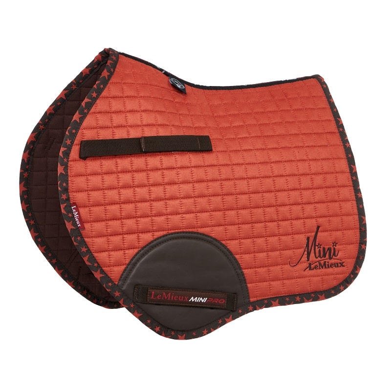 LeMieux Mini Suede Jump Saddle Pad Sienna Wadswick Ltd.
