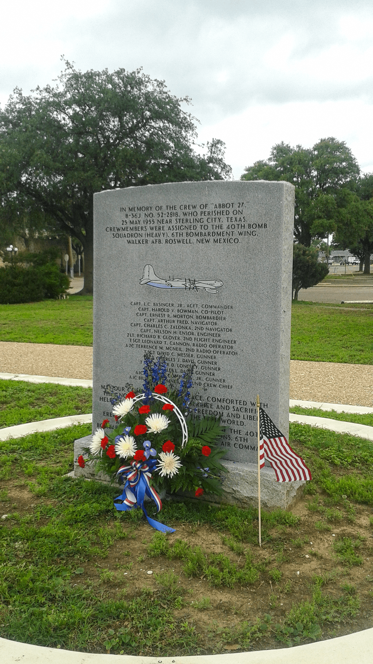 Deceased Members of the 40th Bomb Squadron Walker Aviation Museum