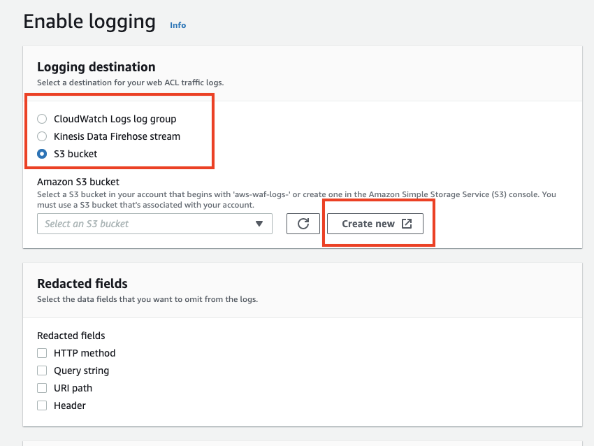 You Can Now Choose Between CloudWatch Logs and S3 as the Output