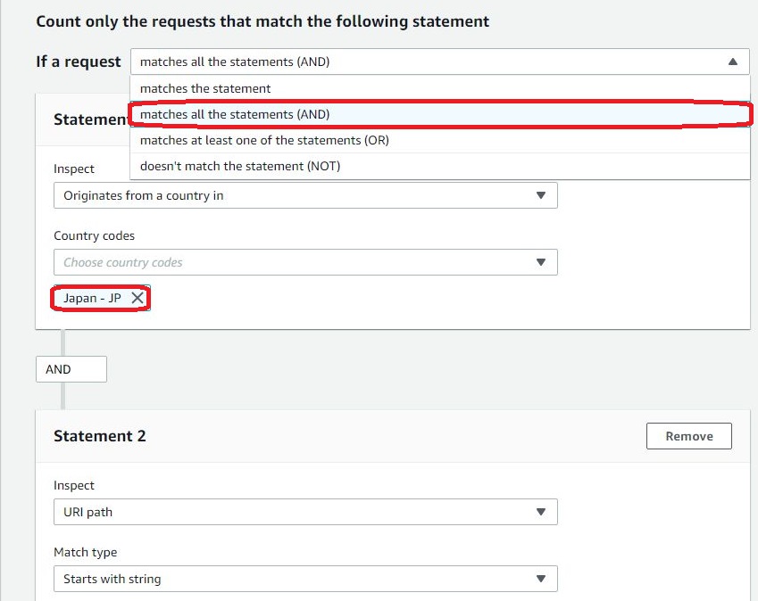 How to use ratebased rules WafCharm
