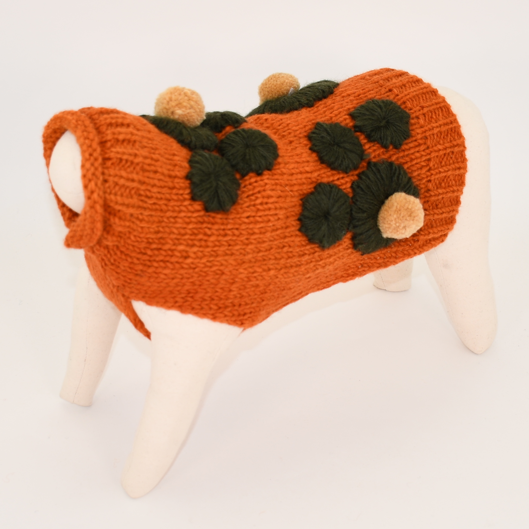 Wag Mall / 7SD. FLOWER DOG SWEATER