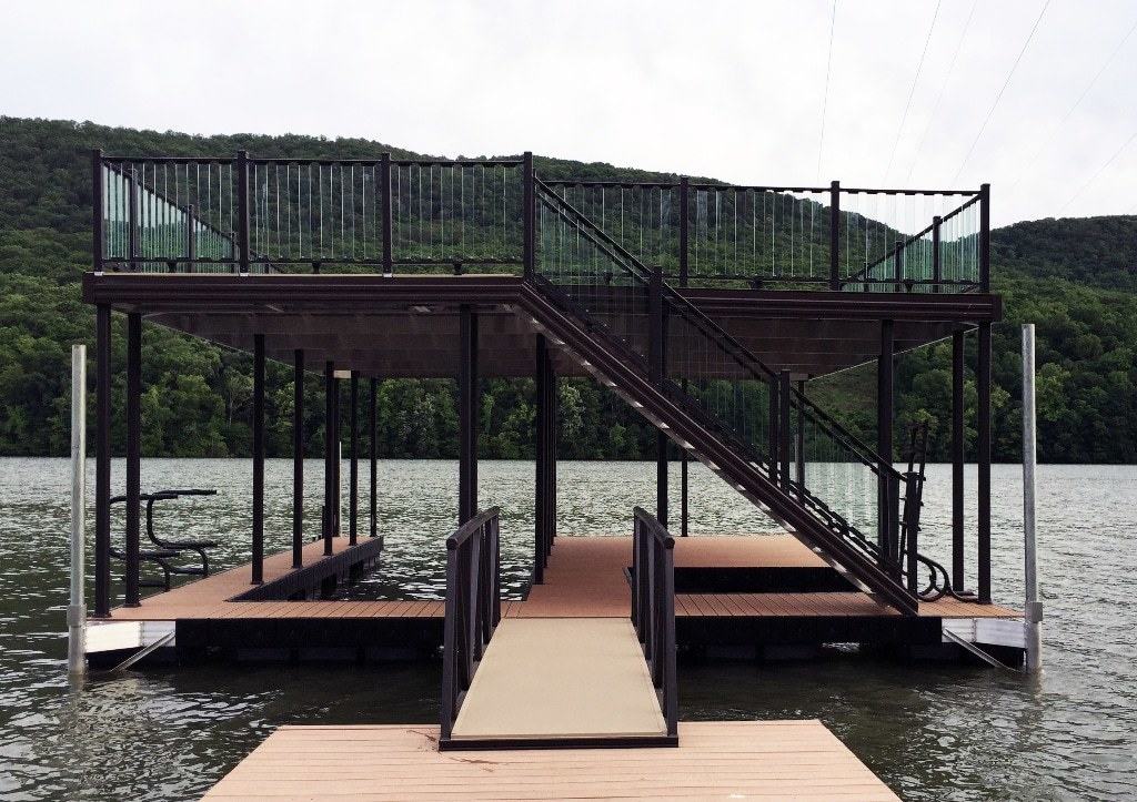 Boat Dock Railing Dock Railing Ideas Wahoo Docks