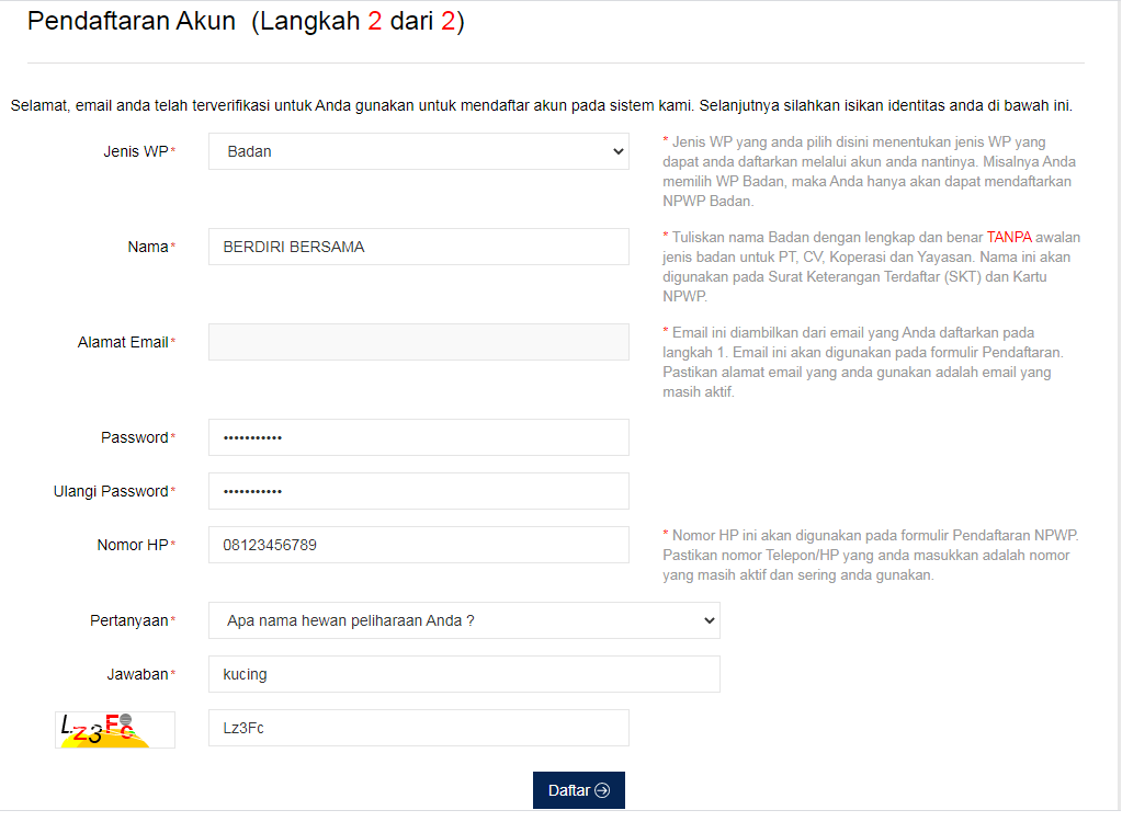 Cara Daftar NPWP Badan Online Blog Online Pajak ️