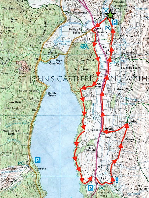 Around Thirlmere wainwrightwalking.co.uk