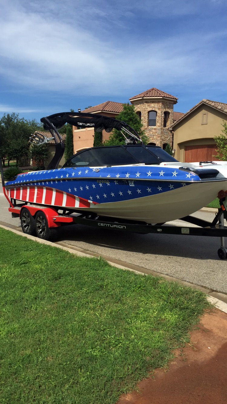 Jon Boat Vinyl Wraps Canopy Boat