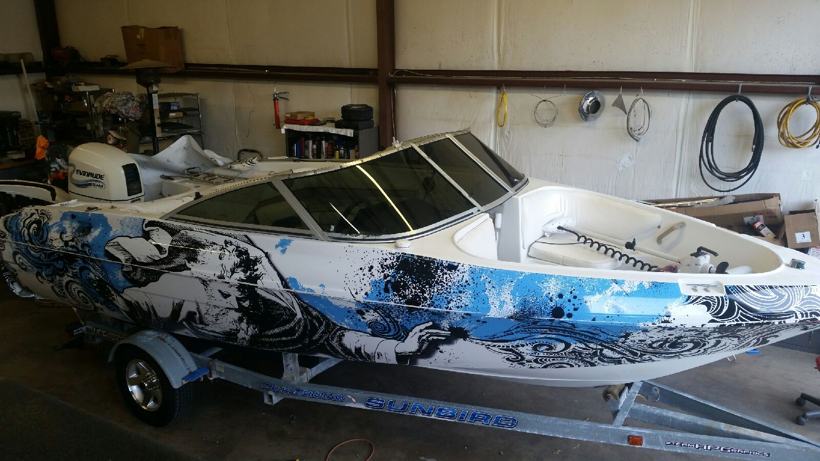 Boat Wraps Vinyl Boat Wraps Wake Graphics