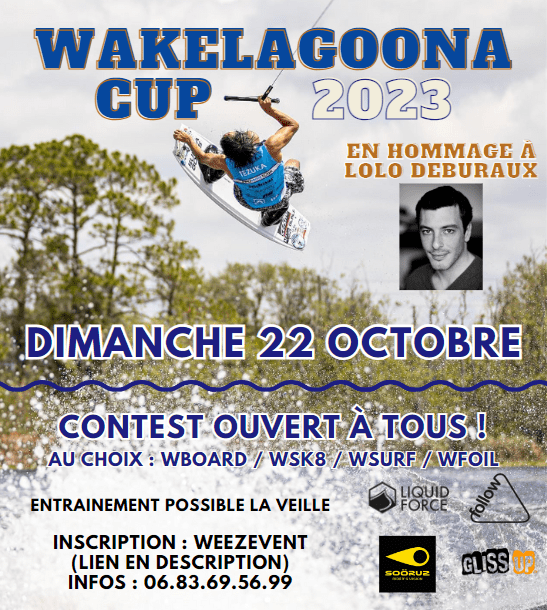 Wakelagoona wakeboard bateau à 25min de Bordeaux