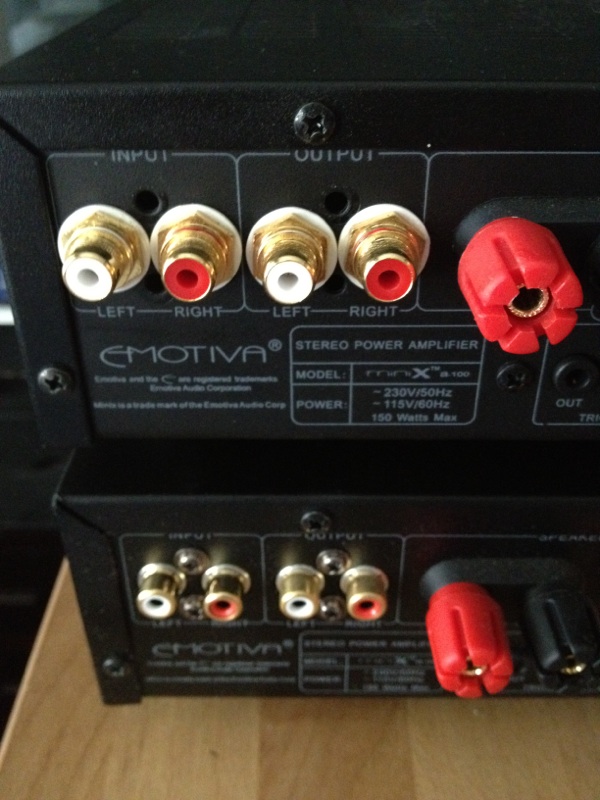 My USP1 has new RCA jacks (Tiffany Style) The Emotiva Lounge