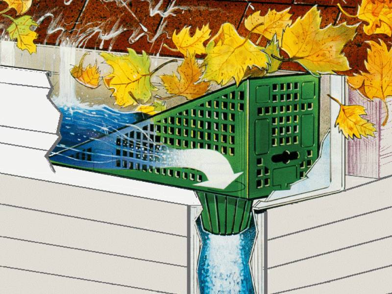 Gutter Guard Filter for Roof Gutter, Drainage Pipe to Prevent Blockage