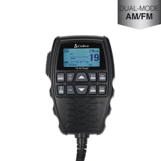 Cobra 75 All Road CB Radio with Bluetooth connectivity & FM