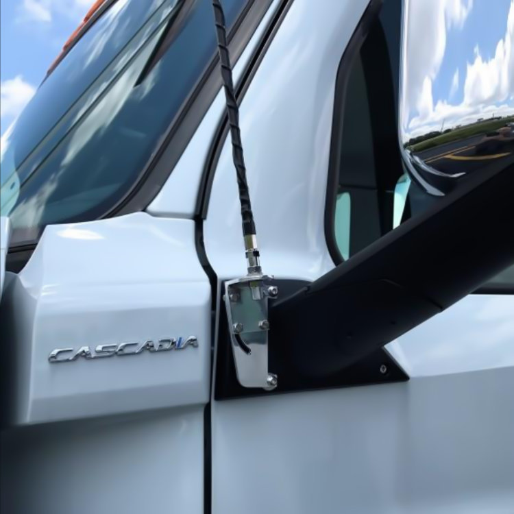 CB Antenna Mirror Mount for 2018 Freightliner Cascadia