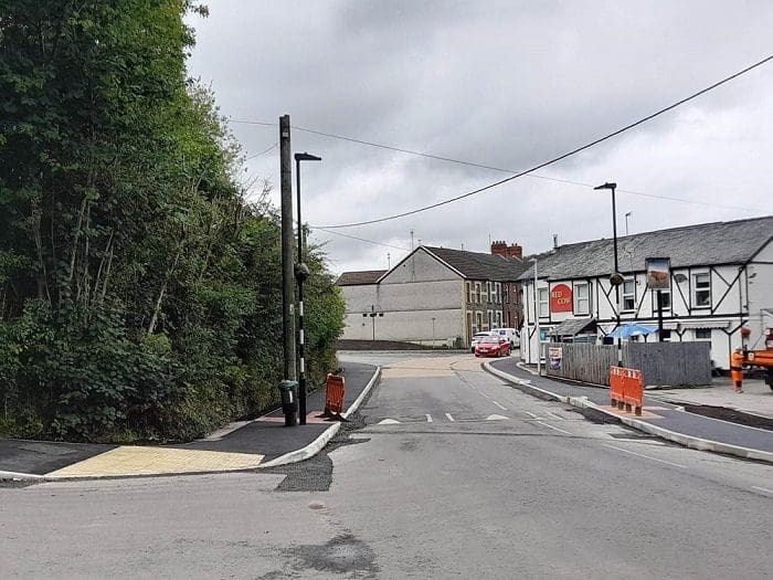 Final works to complete highway improvements in Tonyrefail