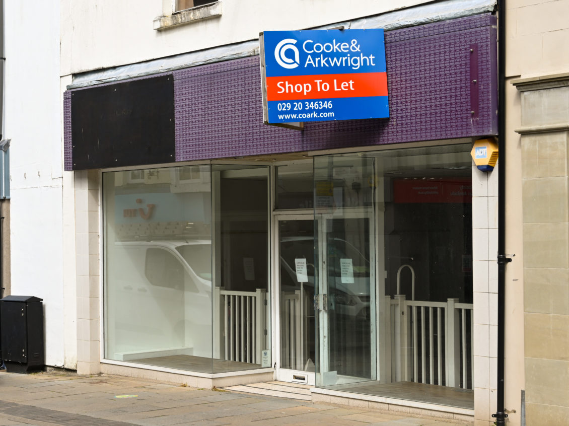 Council continues to tackle empty properties in Bridgend town centre
