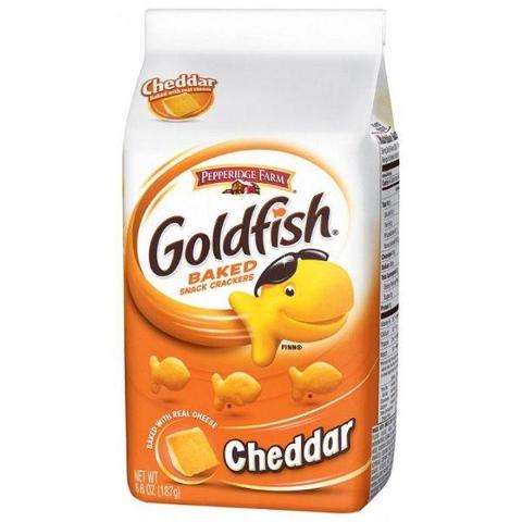 goldfish travel snack