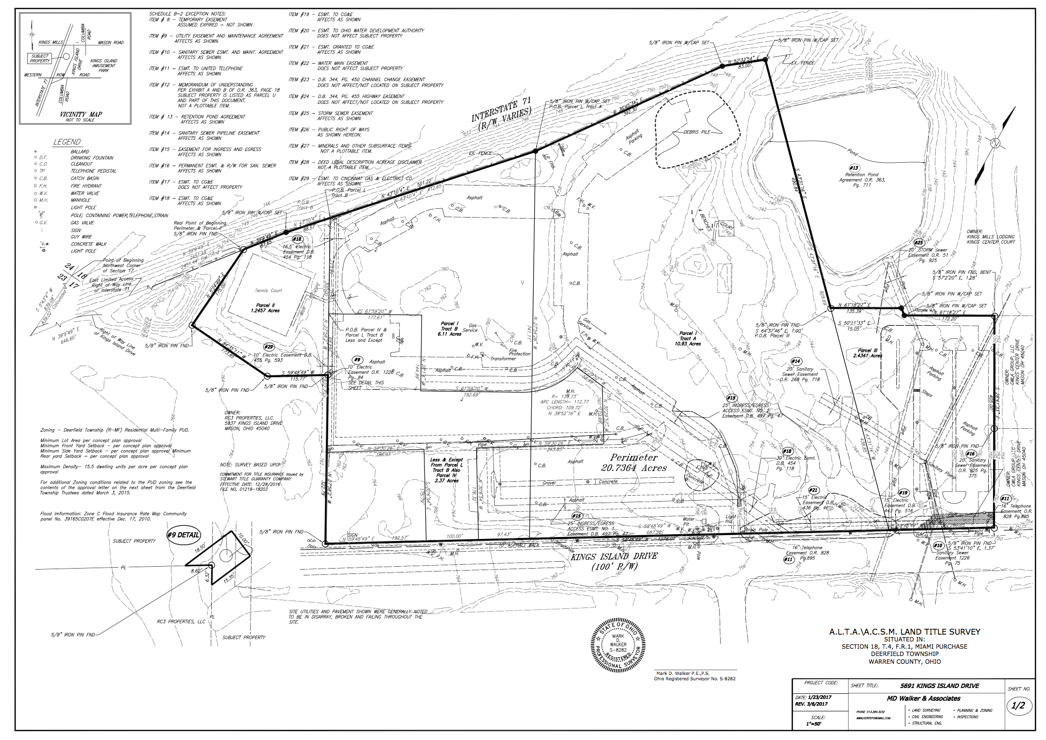 MD WALKER LAND SURVEYING
