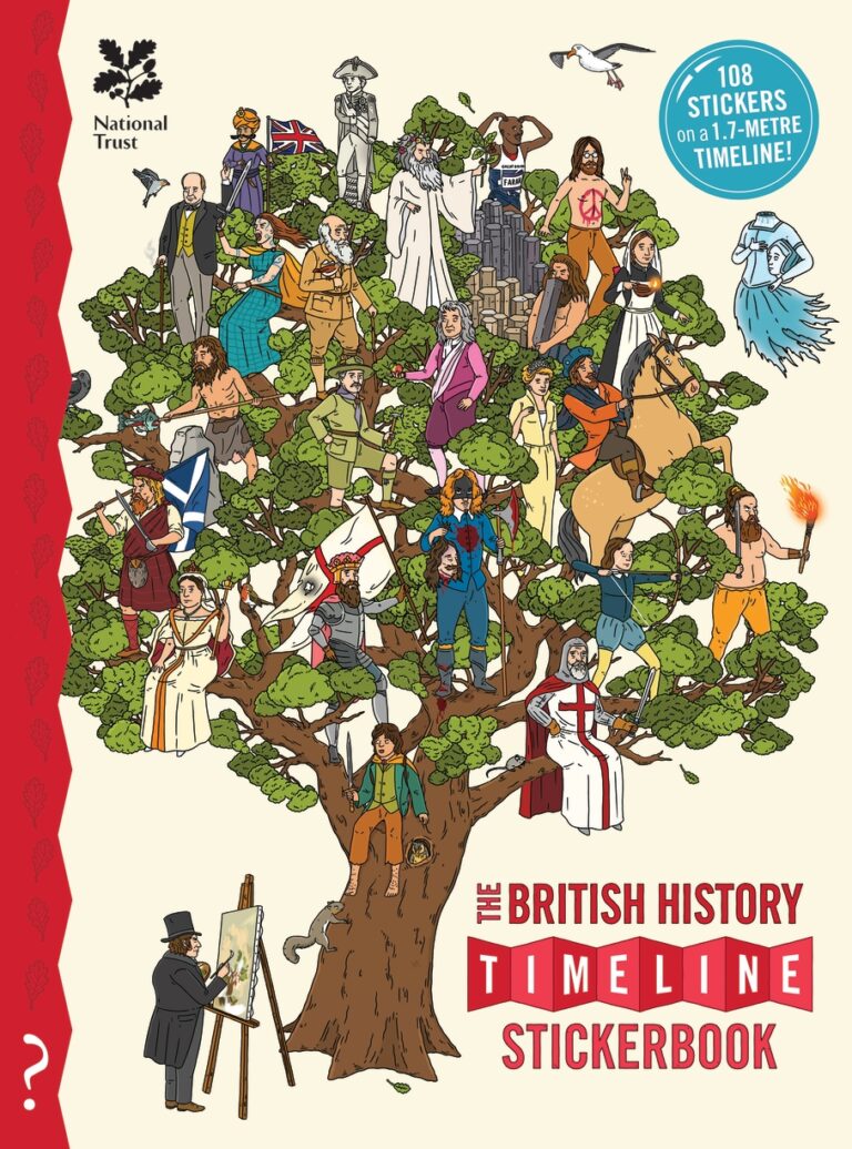 British History Timeline Stickerbook Walker Books Australia