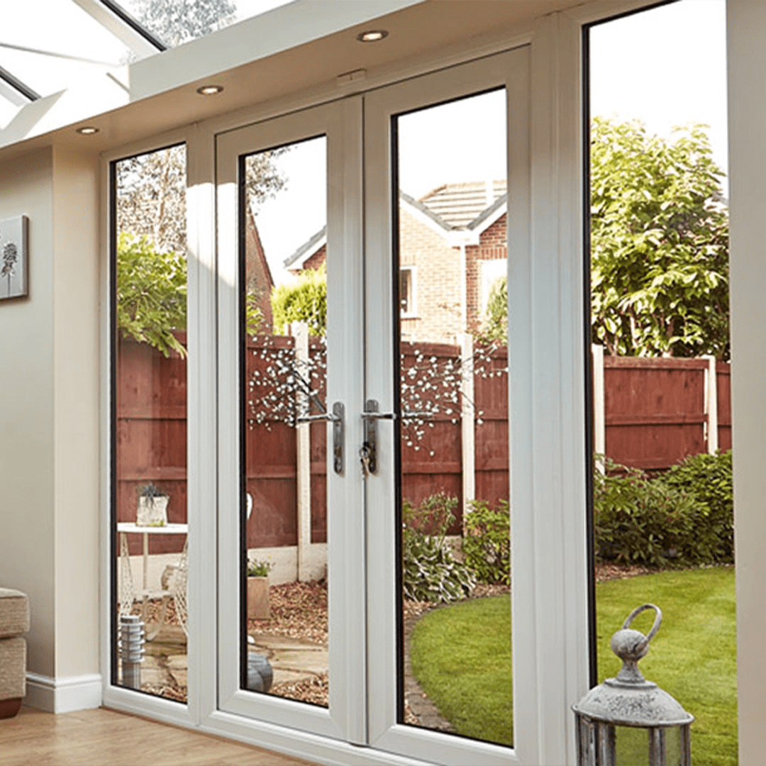 French Doors uPVC Exterior French Doors Double Glazed Glass